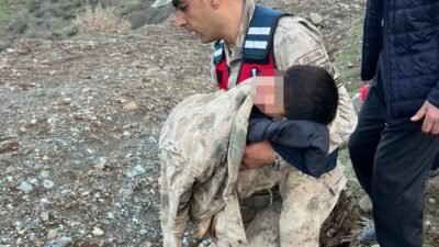 Akif ÖZALP/ BAYKAN(Siirt), (DHA)- SİİRT’in Baykan ilçesinde oynarken kaybolan Emin