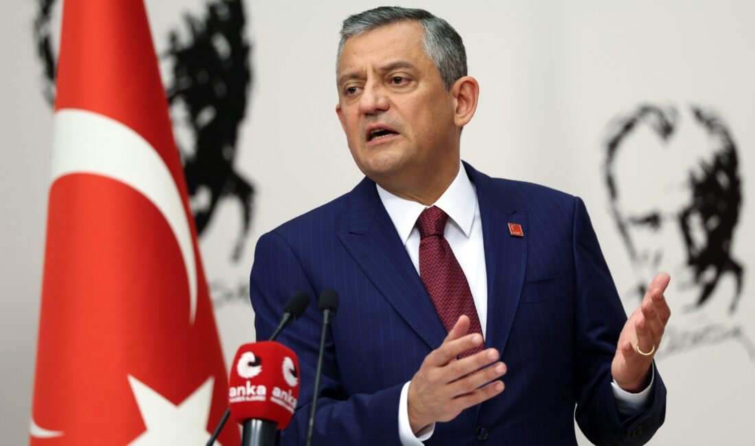 Ayşenur DEMİRTAŞ GÜL/ANKARA, (DHA)- CHP Genel Başkanı Özgür Özel, Adalet