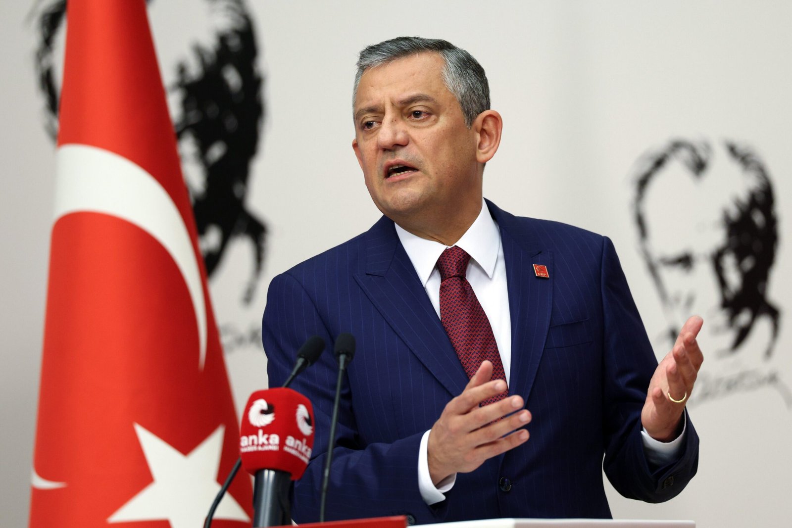 Ayşenur DEMİRTAŞ GÜL/ANKARA, (DHA)- CHP Genel Başkanı Özgür Özel, Adalet