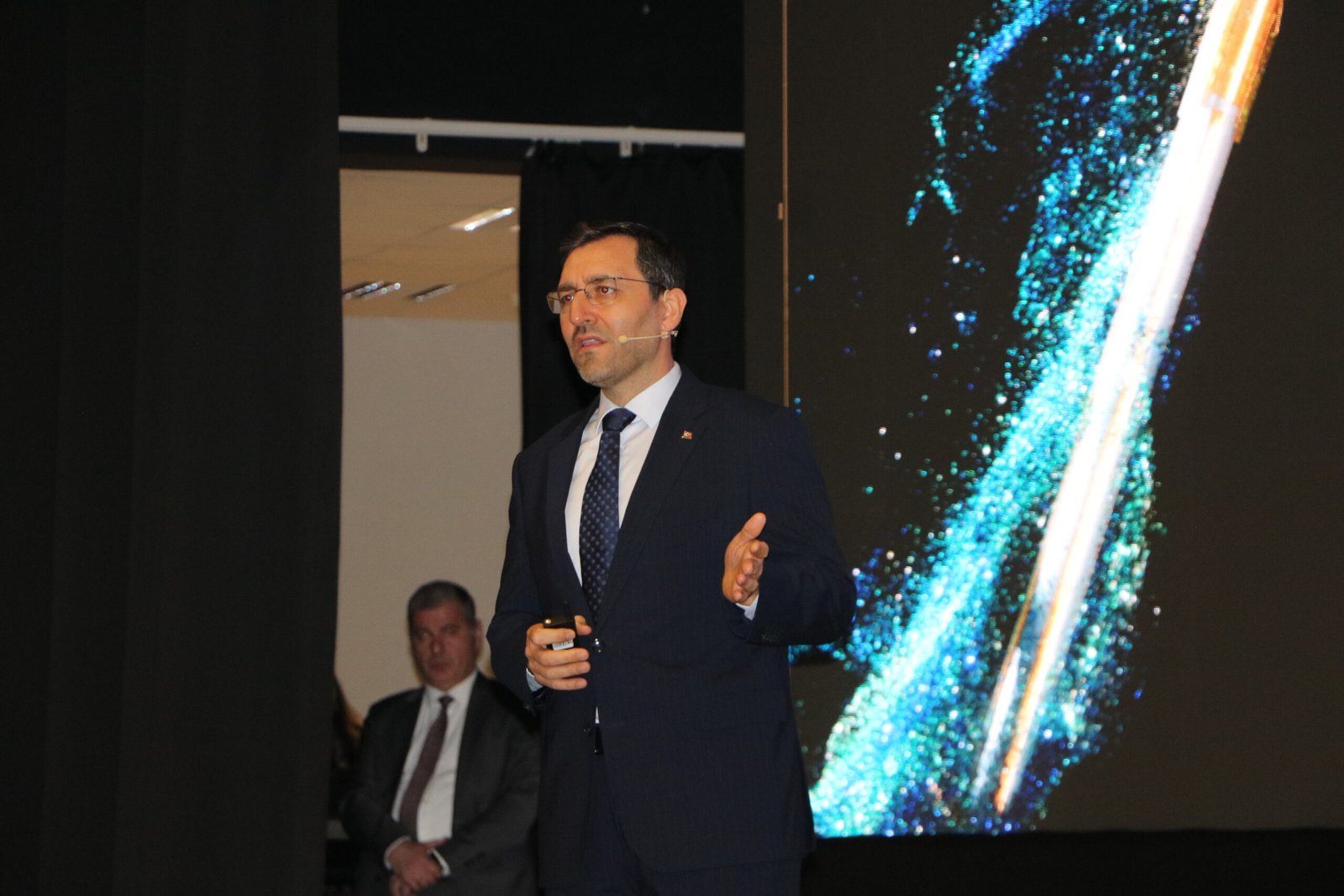 Mutlu YUCA-Zübeyde ÖZMEN/BOLU, (DHA)- ROKETSAN Genel Müdürü Murat İkinci, yerli