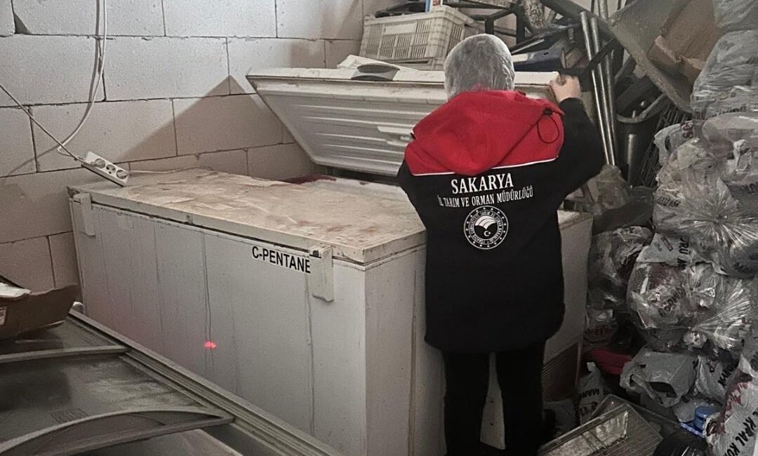 Sakarya’da 200 kilo tarihi geçmiş tavuk eti ele geçirildi Serhat YILMAZ/ ADAPAZARI(Sakarya), (DHA)- SAKARYA’nın Adapazarı ilçesinde yapılan denetimde, son