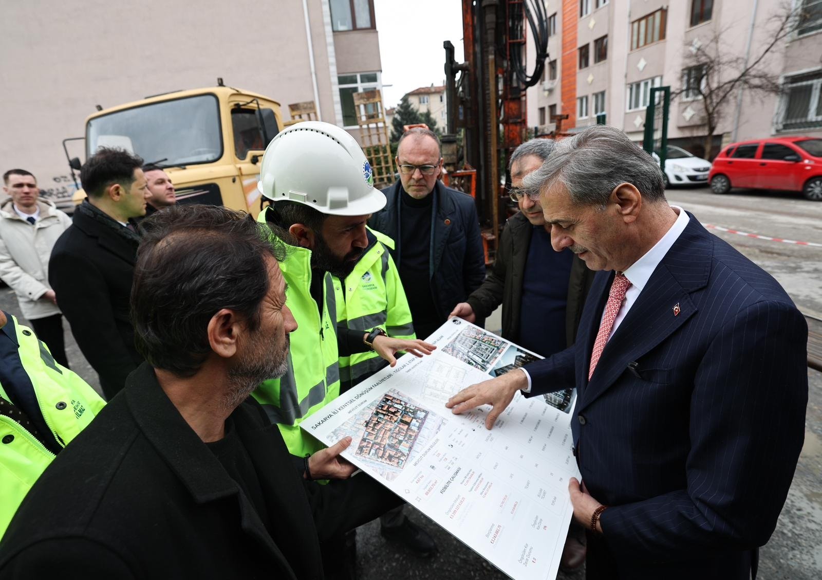 Serhat YILMAZ/ADAPAZARI(Sakarya), (DHA) SAKARYA Büyükşehir Belediye Başkanı Yusuf Alemdar, Tığcılar