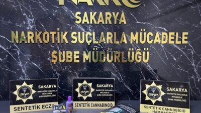 Serhat YILMAZ/ADAPAZARI(Sakarya), (DHA) SAKARYA’da polis ekipleri tarafından iki ilçede düzenlenen