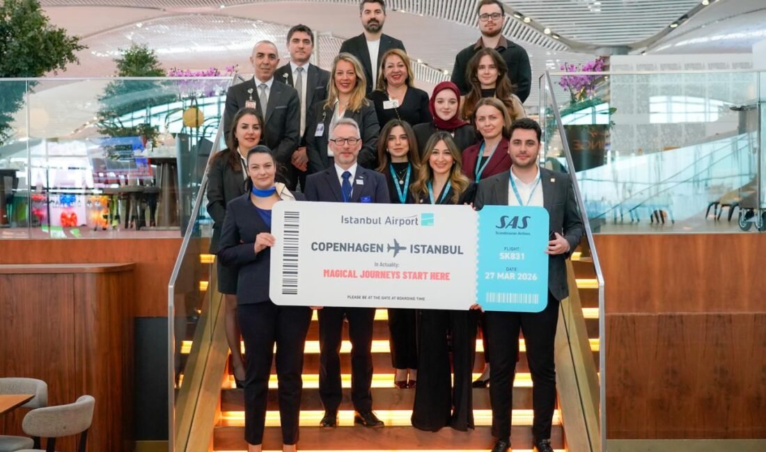SAS Havayolları, Kopenhag – İstanbul Havalimanı seferlerine başlıyor İbrahim YILDIZ/İSTANBUL,(DHA)- İSKANDİNAV Hava Yolları (SAS), bugün itibariyle haftanın her