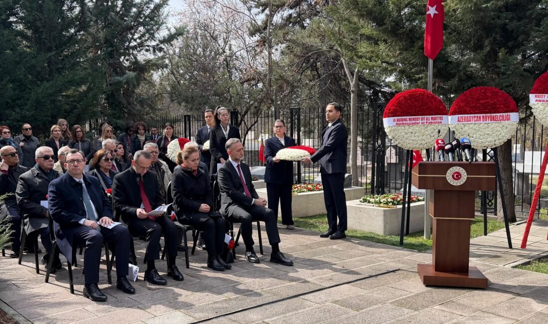 Ayşenur DEMİRTAŞ GÜL-Celal ATALAY/ANKARA, (DHA)- ŞEHİT Türk diplomatlar, 18 Mart