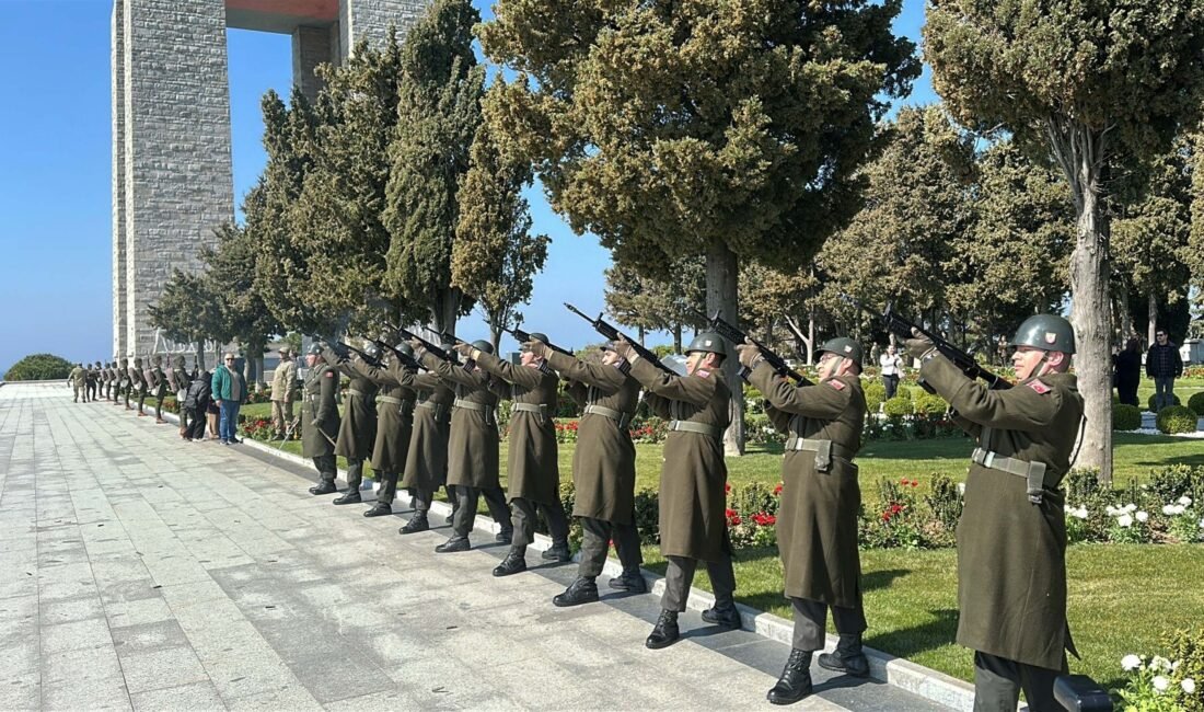 Nazif Cemhan ŞEN-Cihan BAYRALI/ÇANAKKALE, (DHA)- ÇANAKKALE'de, 18 Mart Şehitleri Anma