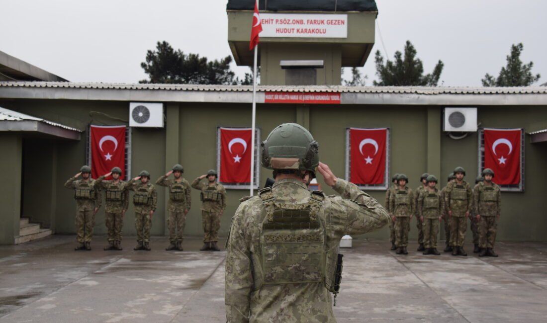 Salih KESKİN-Ahmet AKKUŞ/NUSAYBİN, (Mardin), (DHA)- MARDİN'in Nusaybin ilçesinde sınırın sıfır
