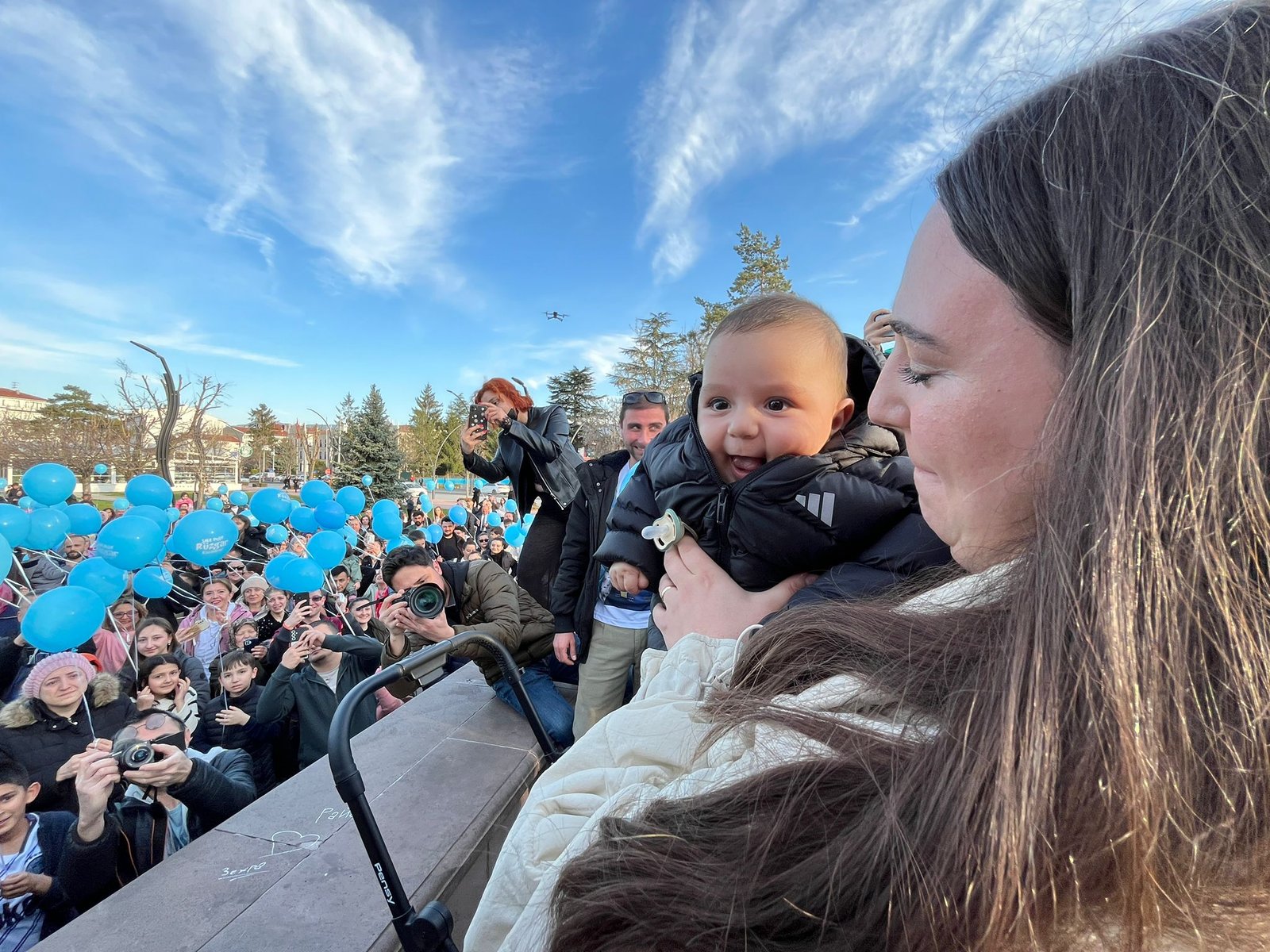 Oğuzhan EKE-Zübeyde ÖZMEN/BOLU, (DHA)-BOLU’da SMA Tip-2 teşhisi konulan 5 aylık