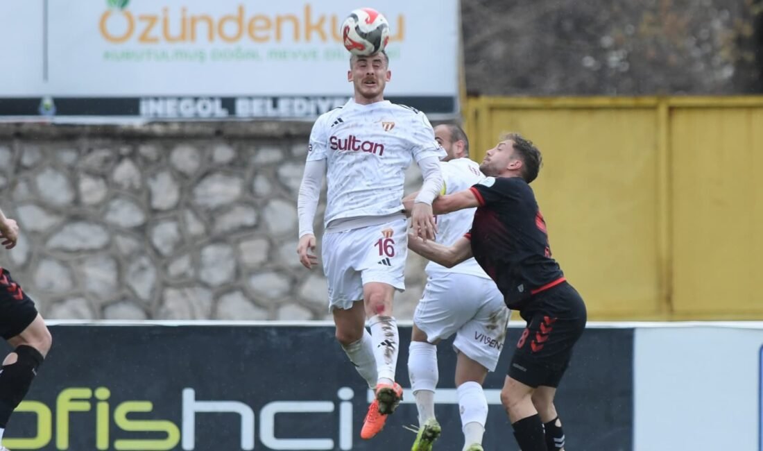 Sultan Su İnegölspor – 24 Erzincanspor: 4-0 Yavuz YILMAZ / İNEGÖL (Bursa), (DHA)- STAT: İnegöl İlçe HAKEMLER: