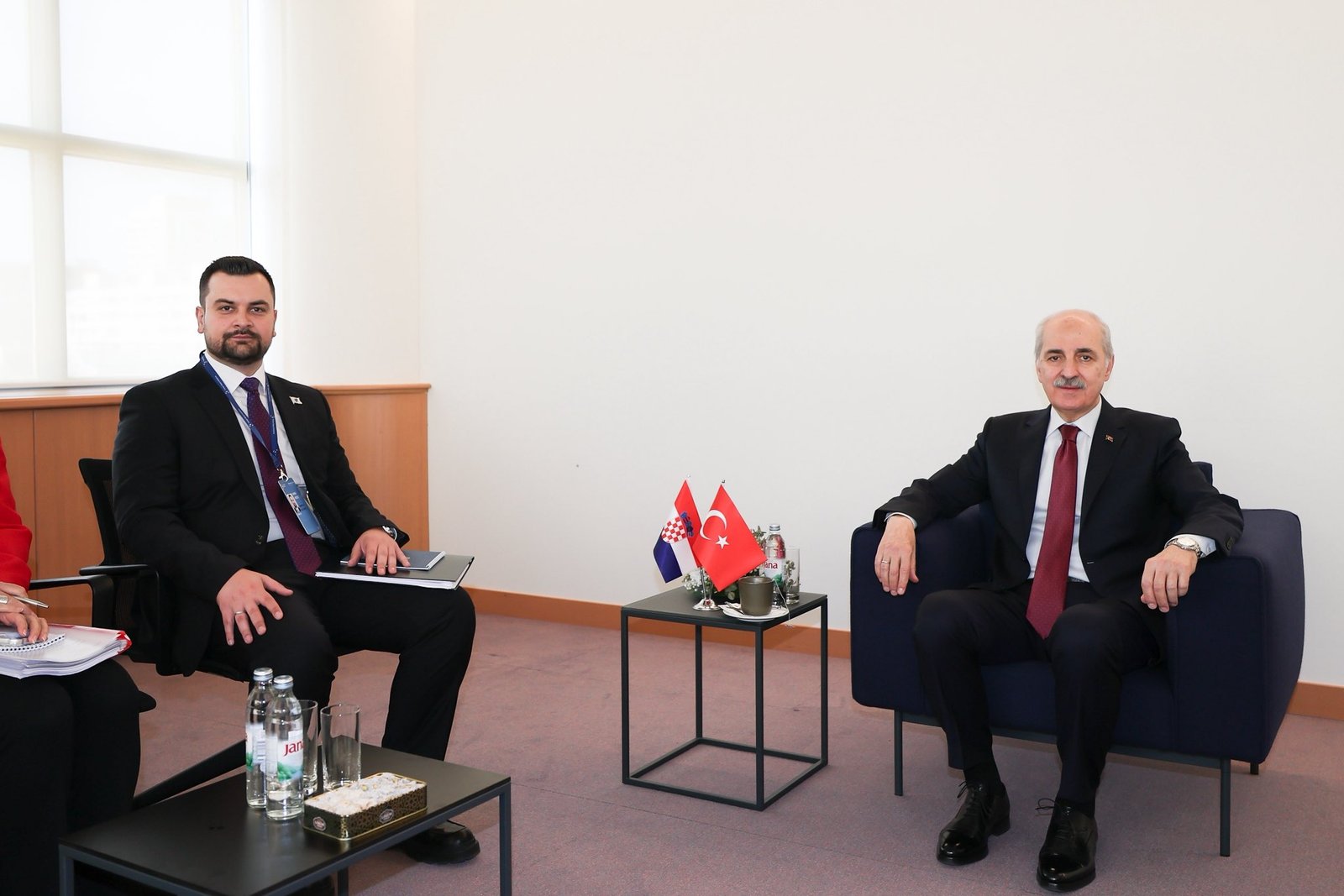 HIRVATİSTAN, (DHA) - TBMM Başkanı Numan Kurtulmuş, Hırvatistan’ın başkenti Zagreb’de,