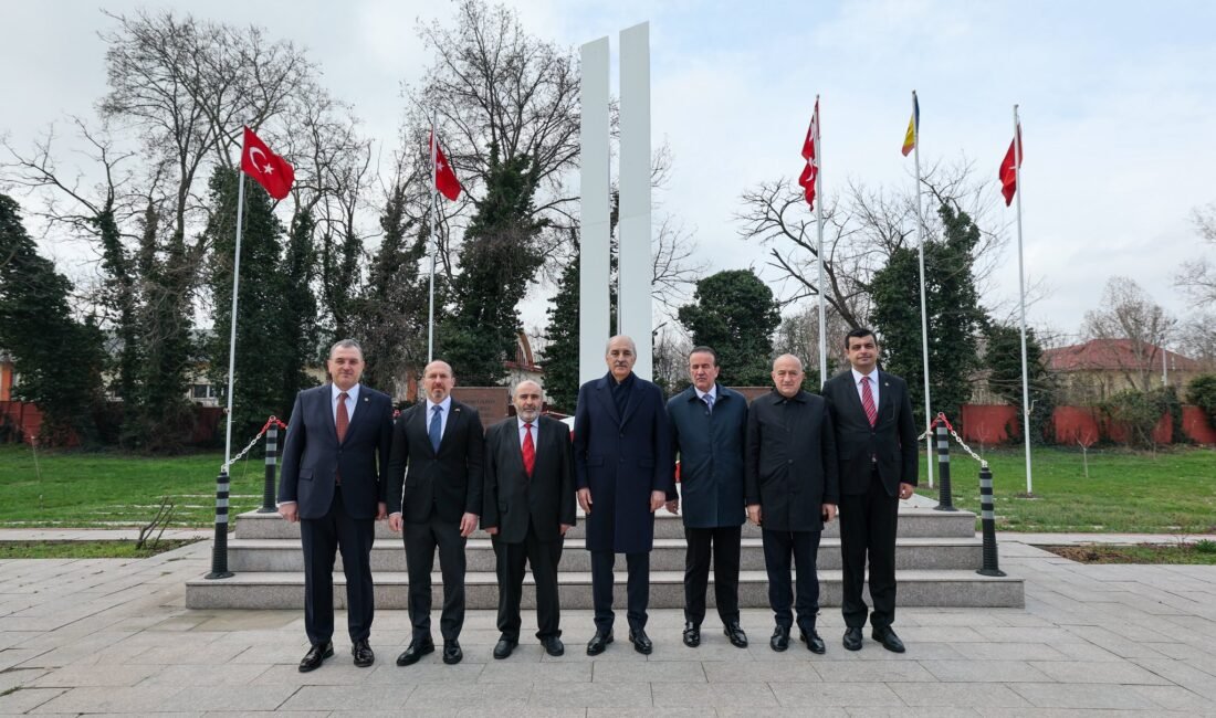 ROMANYA, (DHA) - TBMM Başkanı Numan Kurtulmuş, Romanya’daki resmi ziyaretleri