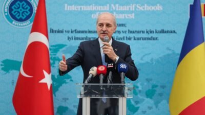 ANKARA, (DHA)- TÜRKİYE Büyük Millet Meclisi (TBMM) Başkanı Numan Kurtulmuş,
