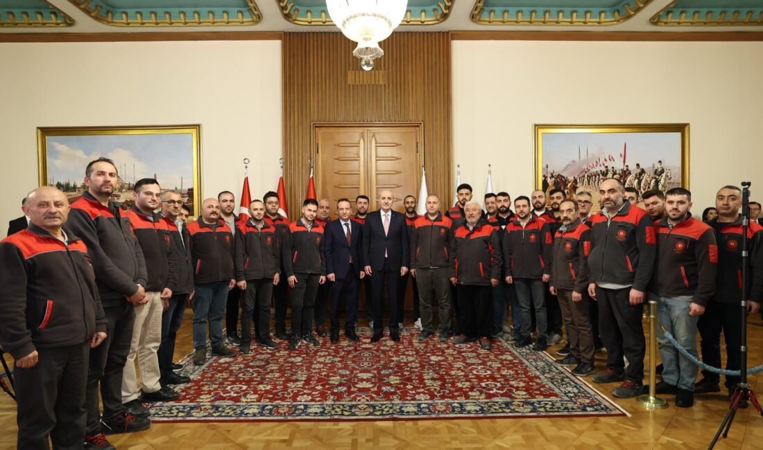 Aliekber METE/ANKARA,(DHA)- TÜRKİYE Büyük Millet Meclisi (TBMM) Başkanı Numan Kurtulmuş,