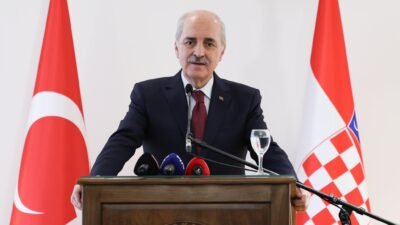 HIRVATİSTAN, (DHA) - TÜRKİYE Büyük Millet Meclisi Başkanı Numan Kurtulmuş,