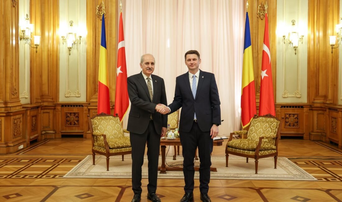 TBMM Başkanı Numan Kurtulmuş, Romanya Senato Başkanı Abrudean ile bir araya geldi ROMANYA, (DHA) - TBMM Başkanı Numan Kurtulmuş, resmi ziyaret dolayısıyla
