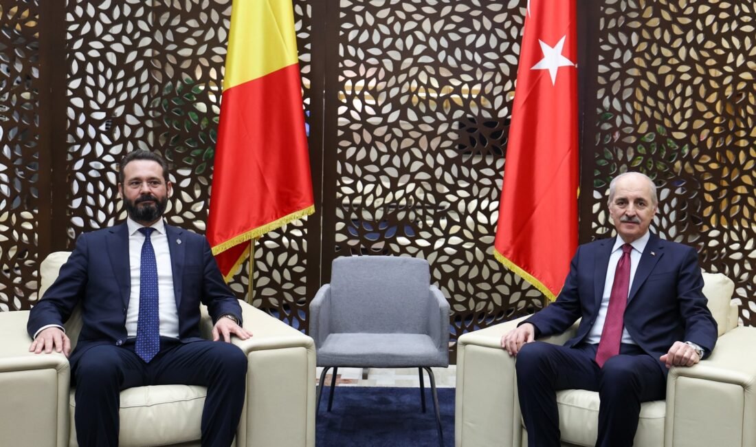 TBMM Başkanı Numan Kurtulmuş, Romanya’da ROMANYA, (DHA) - TBMM Başkanı Numan Kurtulmuş, resmi temaslarda bulunmak