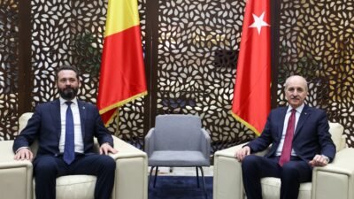 ROMANYA, (DHA) - TBMM Başkanı Numan Kurtulmuş, resmi temaslarda bulunmak