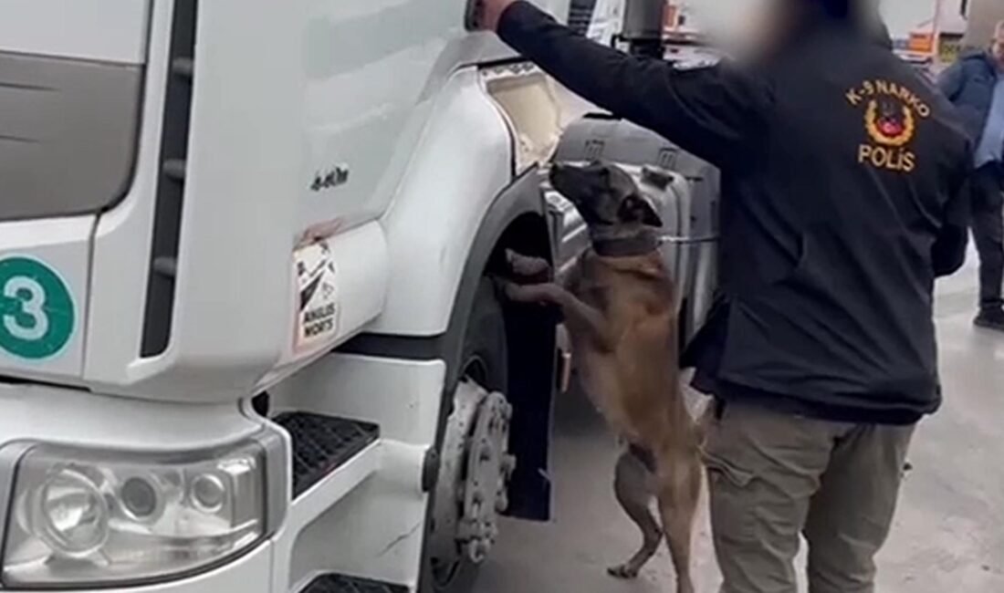 Umut IŞIK/EDİRNE, (DHA)-EDİRNE'de yurt dışından gelen bir TIR'da 53 kilo