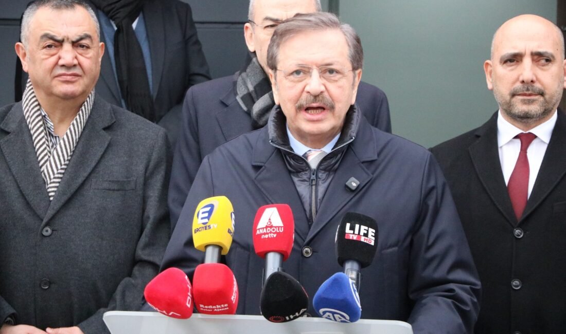 Öykü GENÇ/KAYSERİ, (DHA)- TÜRKİYE Odalar ve Borsalar Birliği (TOBB) Başkanı