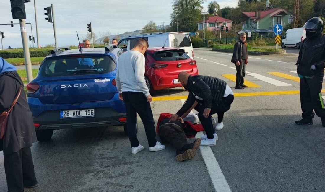 Selçuk BAŞAR/GİRESUN, (DHA)- GİRESUN'da trafikte kaza sonrası çıkan kavgada, doktor