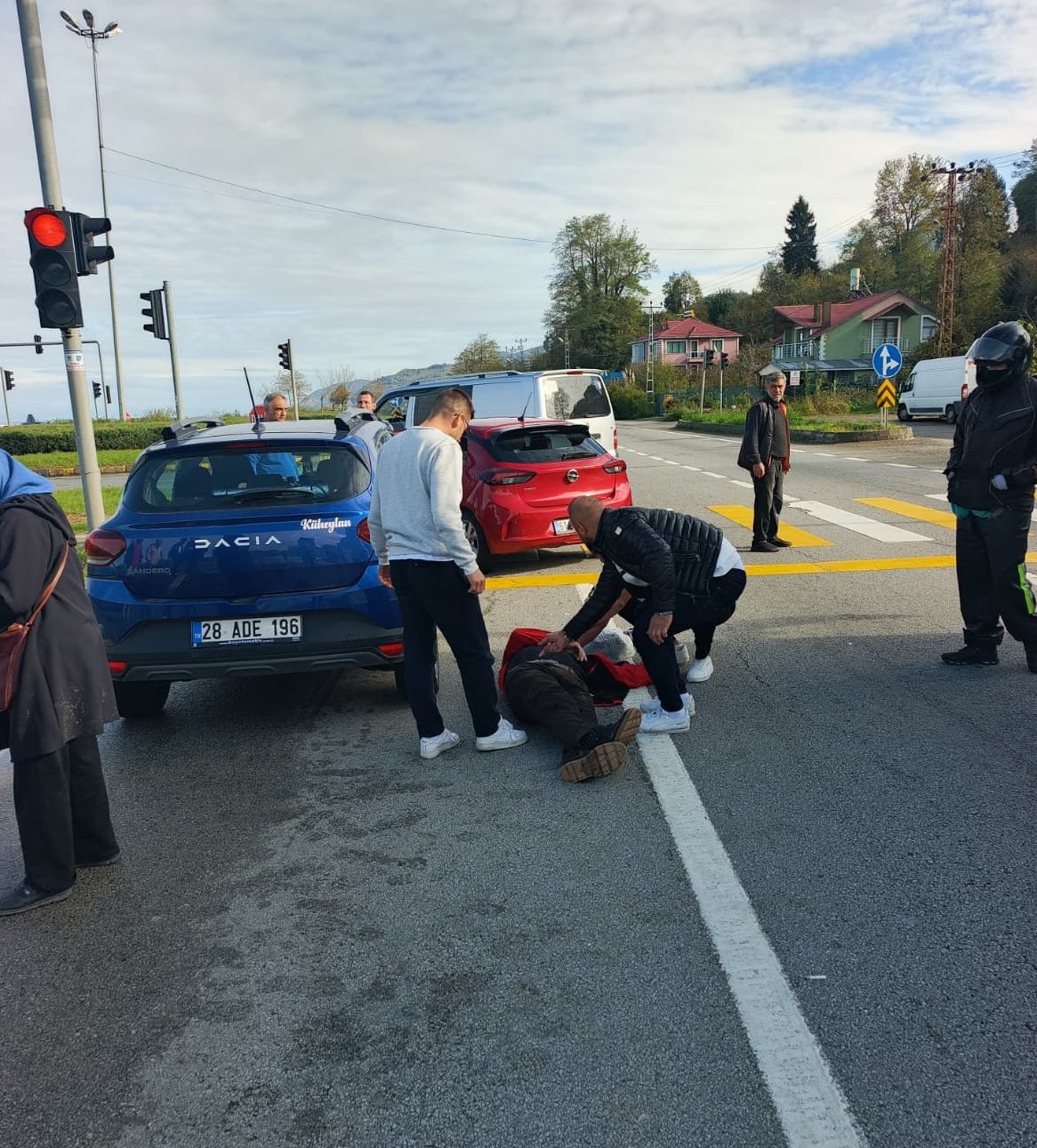 Selçuk BAŞAR/GİRESUN, (DHA)- GİRESUN'da trafikte kaza sonrası çıkan kavgada, doktor