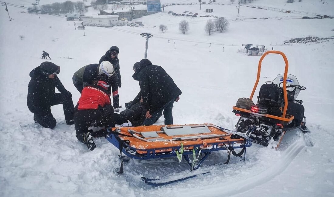Memet Can YEŞİLBAŞ/BURSA, (DHA)- TÜRKİYE’nin önemli kış turizmi merkezlerinden Uludağ'da,