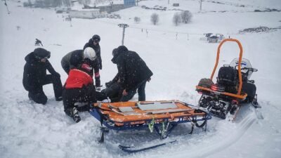 Memet Can YEŞİLBAŞ/BURSA, (DHA)- TÜRKİYE’nin önemli kış turizmi merkezlerinden Uludağ'da,