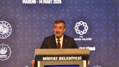 Salih KESKİN-Mehmet Halis NAYIFOĞLU/MARDİN, (DHA)- CUMHURBAŞKANI Yardımcısı Cevdet Yılmaz, "Türkiye,