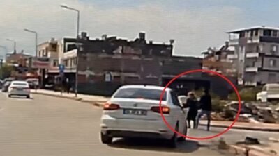 Ufuk AKTUĞ/İSKENDERUN (Hatay), (DHA)- HATAY'ın İskenderun ilçesinde yolda yürüyen Z.K.