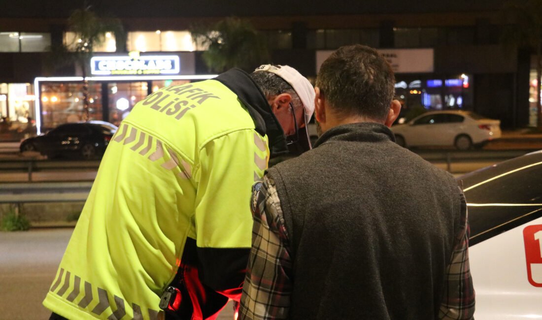 Tunahan KIR/ANTALYA, (DHA)- ANTALYA'nın Kepez ilçesinde 5'inci kez alkollü araç
