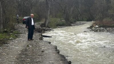 (RHA) – Kayseri’nin Yahyalı ilçesinde hafta sonu etkili olan sağanak