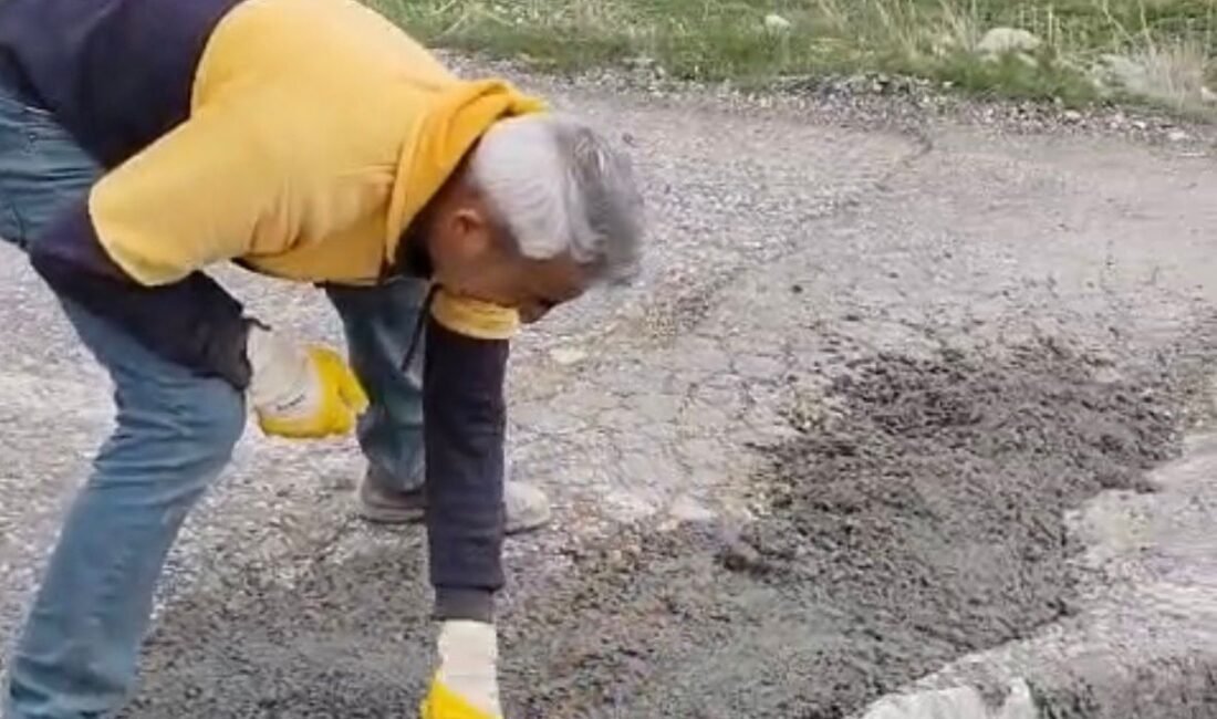 (RHA)- Kayseri’nin Tomarza ilçesinde Işıklar ile Çanakpınar mahalleleri arasındaki bozuk