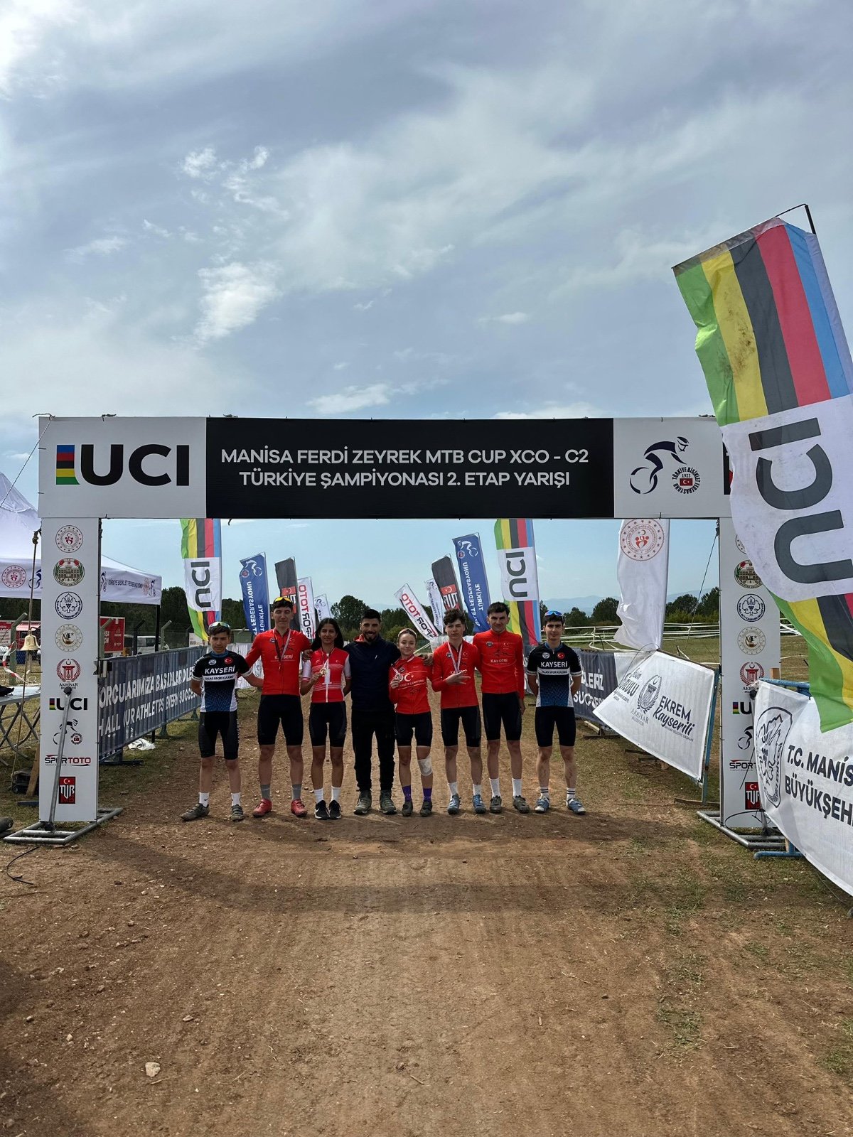 (RHA) – Kayseri Gençlik ve Spor Kulübü sporcuları, Türkiye Bisiklet