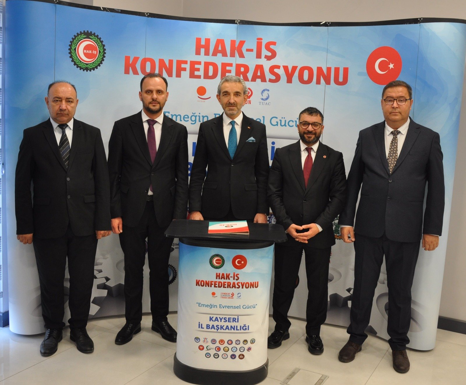 (RHA)- HAK-İŞ Konfederasyonu Kayseri İl Başkanı ve HİZMET-İŞ Sendikası Kayseri