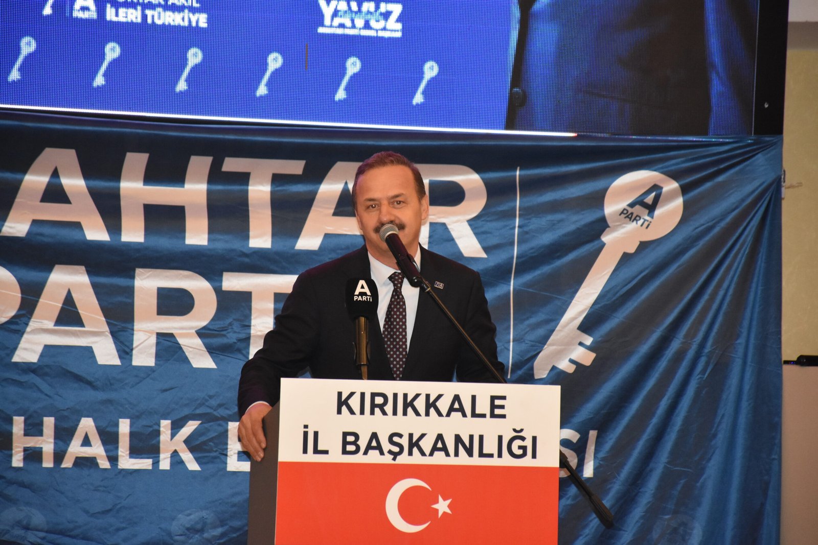 Burak CAN/KIRIKKALE, (DHA)- ANAHTAR Parti Genel Başkanı Yavuz Ağıralioğlu, Kırıkkale'de
