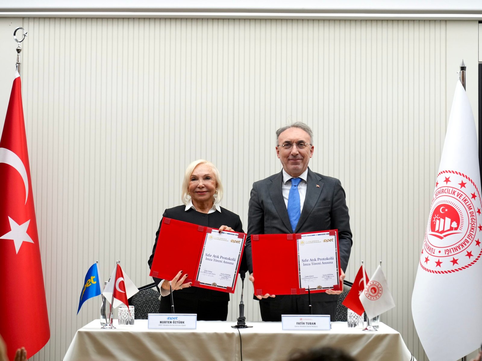 ANKARA, (DHA)- ÇEVRE, Şehircilik ve İklim Değişikliği Bakanlığı ile OPET