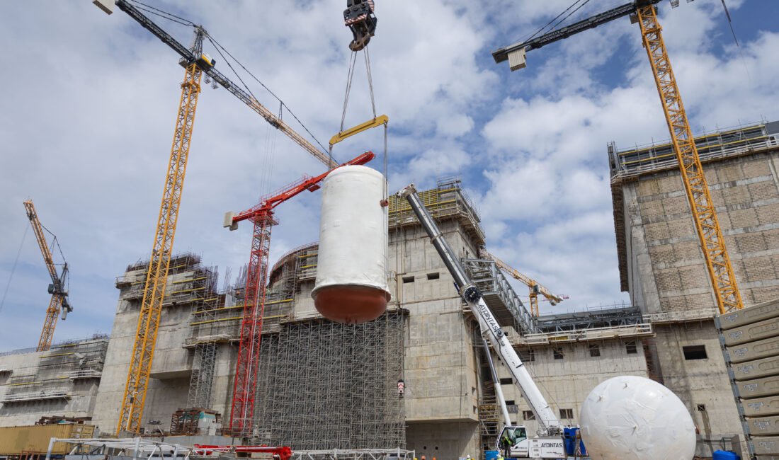 Akkuyu NGS’nin 2. Güç Ünitesi’nde birincil devre ekipmanlarının montajı tamamlandı MERSİN, (DHA)- RUSYA Devlet Nükleer Enerji Kuruluşu Rosatom’un Mersin’de inşa