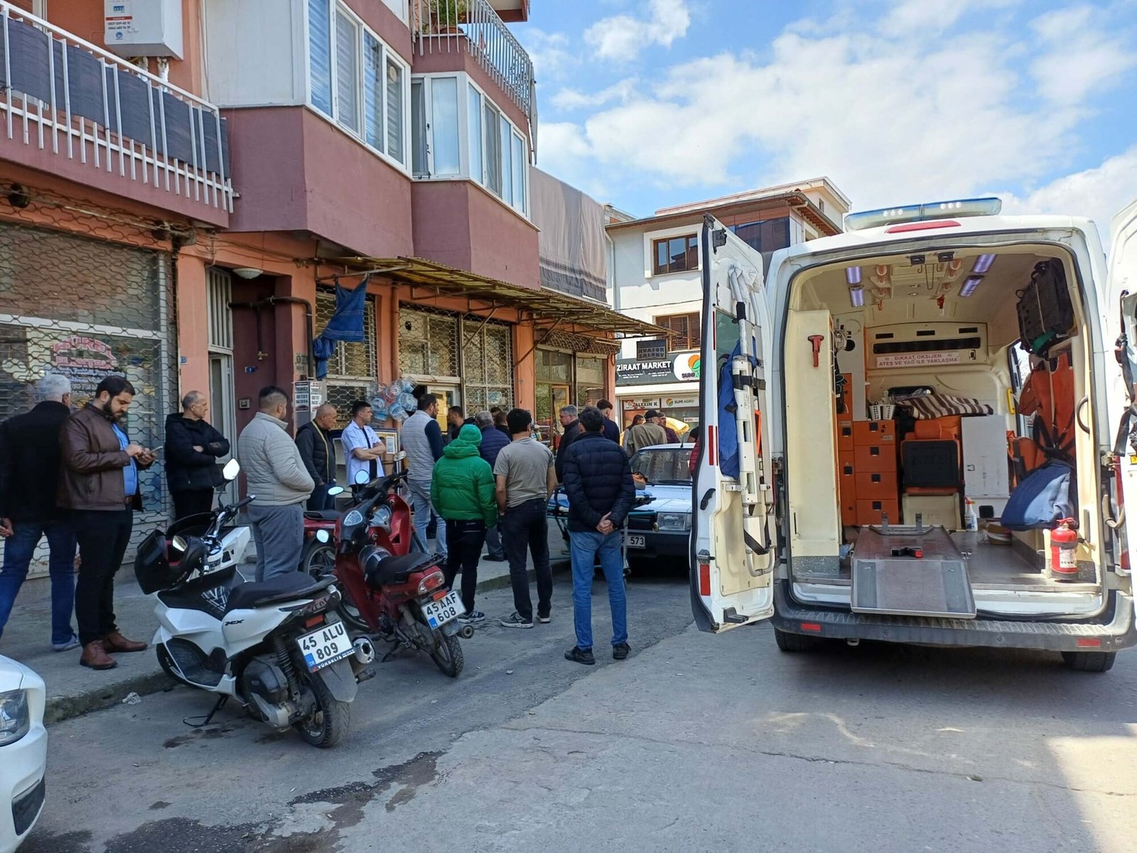 Emre SAÇLI/SALİHLİ (Manisa), (DHA) - MANİSA'nın Salihli ilçesinde İ.Ö. (37),