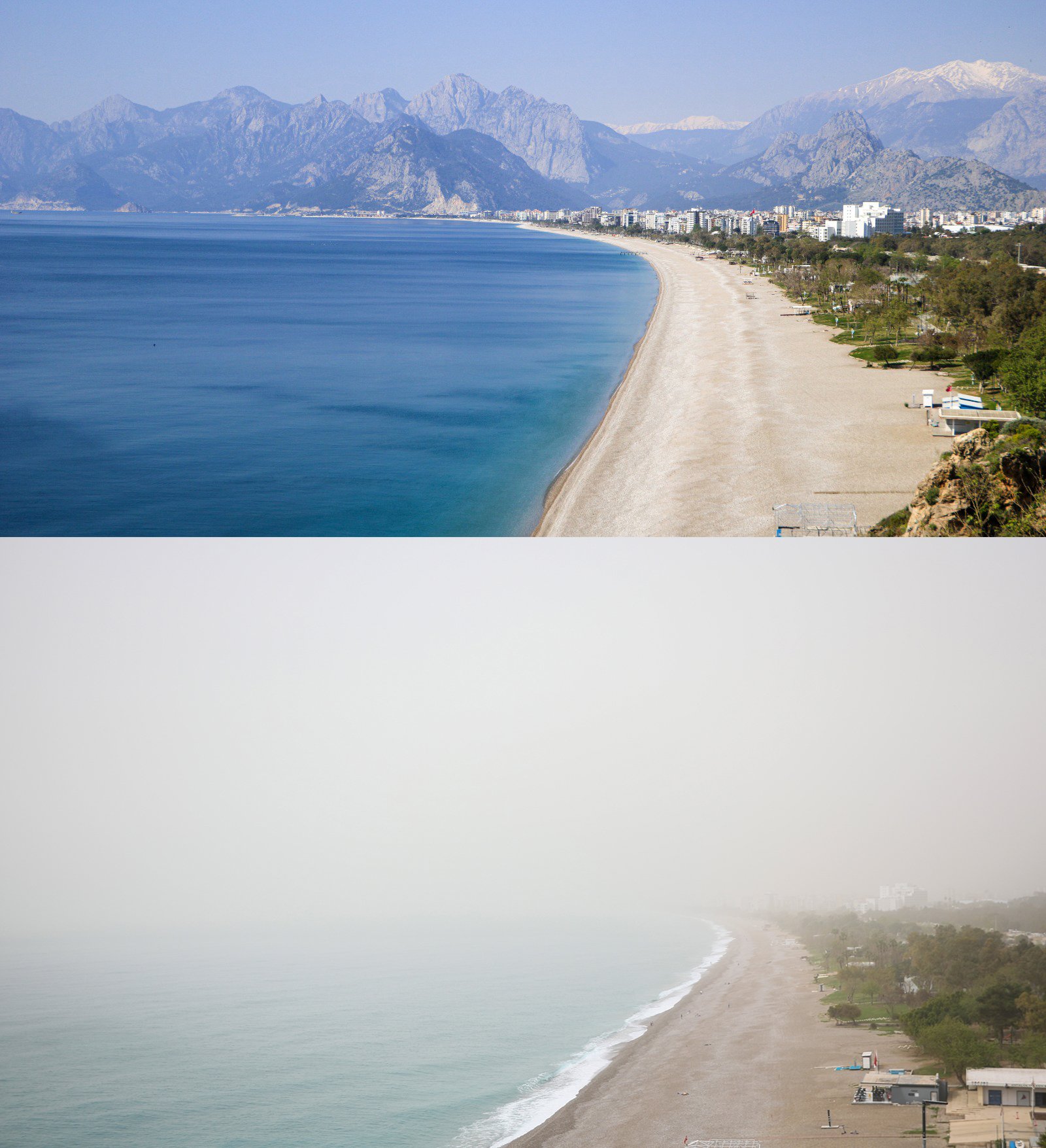 Semih ERSÖZLER- Erkan UYSAL- Mehmet ÇELİKTEN/ANTALYA, (DHA)- KUZEY Afrika üzerinden