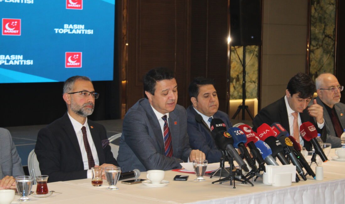 Seyfettin EKEN/DİYARBAKIR, (DHA)- SAADET Partisi Genel Başkanı Mahmut Arıkan, “Türkiye’mizin