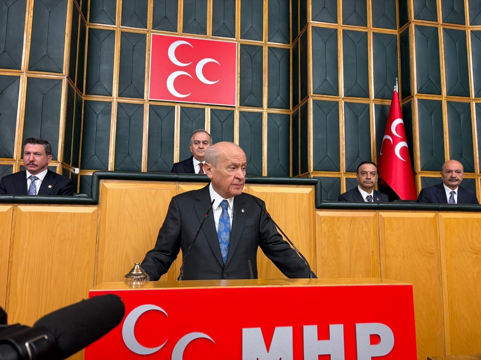 Kübra SONKAYA/ANKARA, (DHA)- MHP Genel Başkanı Devlet Bahçeli, 'Terörsüz Türkiye'