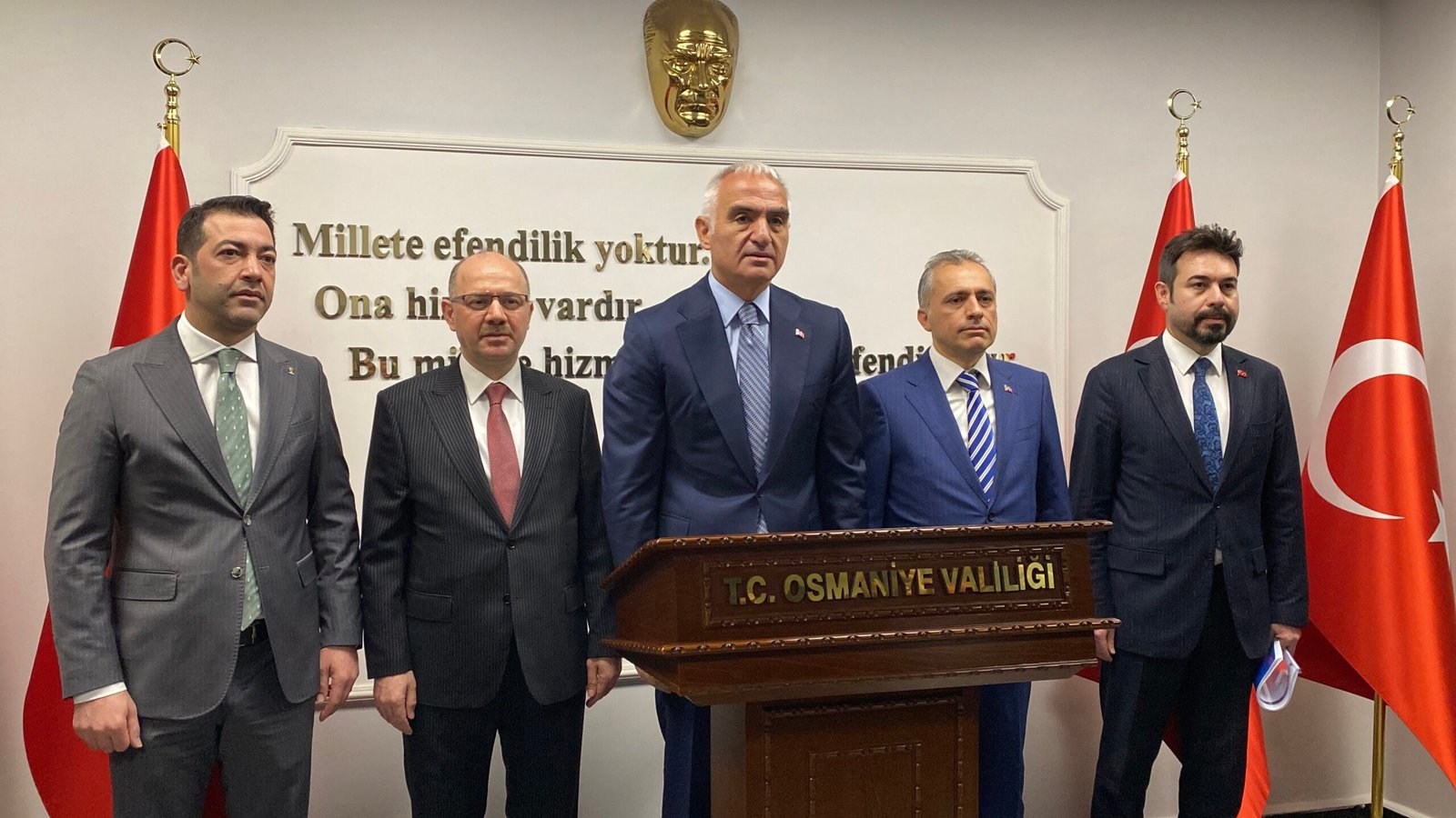 İbrahim EMÜL/OSMANİYE, (DHA)- KÜLTÜR ve Turizm Bakanı Mehmet Nuri Ersoy,