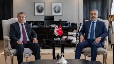 ANKARA, (DHA)- DIŞİŞLERİ Bakanı Hakan Fidan, Kuzey Kıbrıs Türk Cumhuriyeti