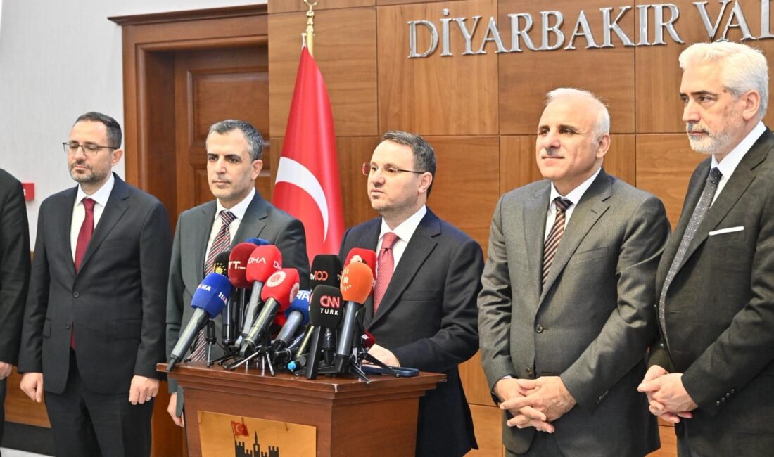 Gıyasettin TETİK-Seyfettin EKEN/DİYARBAKIR, (DHA)- ADALET Bakanı Akın Gürlek, “Bu coğrafyada
