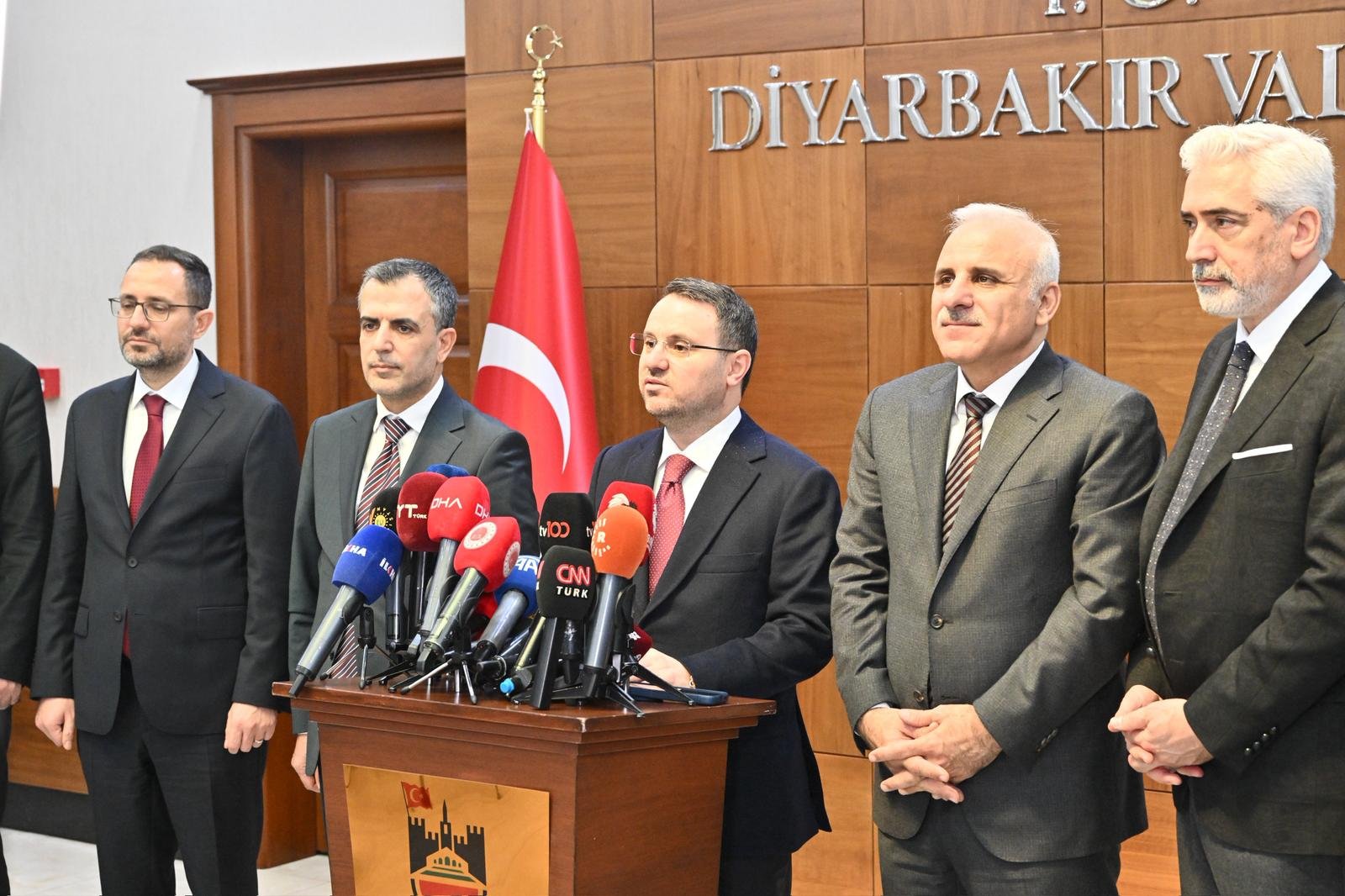 Gıyasettin TETİK-Seyfettin EKEN/DİYARBAKIR, (DHA)- ADALET Bakanı Akın Gürlek, “Bu coğrafyada