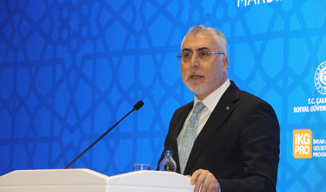 Salih KESKİN/MARDİN, (DHA)- ÇALIŞMA ve Sosyal Güvenlik Bakanı Vedat Işıkhan,