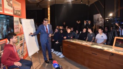 Seza Nur ALPDÜNDAR- Melek FIRAT/ AYDIN, (DHA)- MİLLİ Eğitim Bakanı