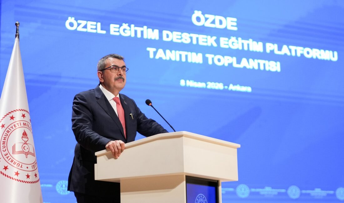 Kübra SONKAYA-Ali Oğulcan ARSLAN/ANKARA, (DHA)- MİLLİ Eğitim Bakanı Yusuf Tekin,