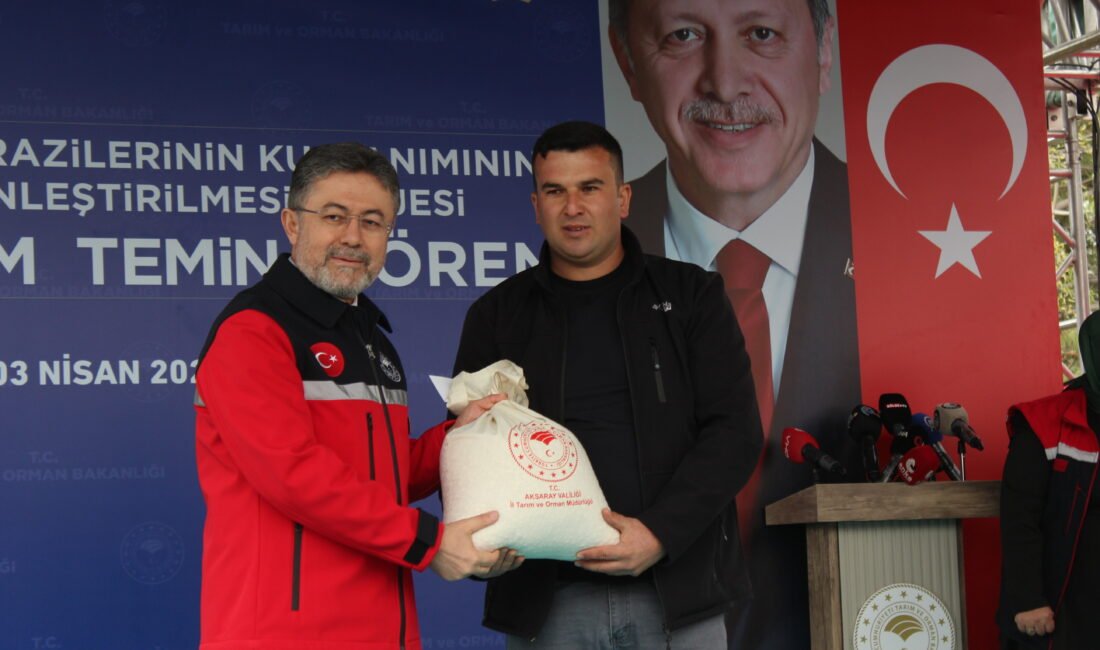 'İSRAİL'DEN TOHUM İTHALATI SÖZ KONUSU DEĞİLDİR' Tarım ve Orman Bakanı