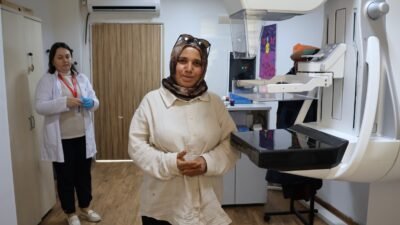 Şerife Serap KARA/AMASYA, (DHA)- AMASYA'da göğsünde fark ettiği şişlik üzerine